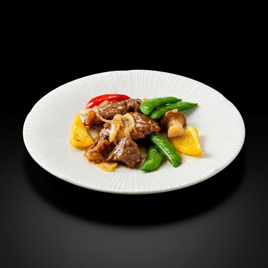 牛肉のオイスター炒め After